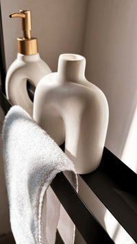 Mensola Da Bagno Sf02 60cm Black Matt