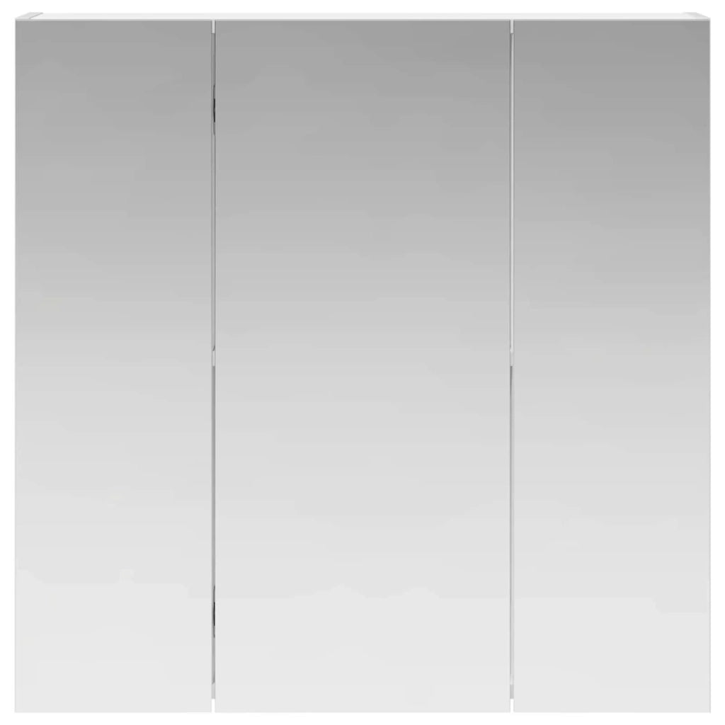 Mobiletto per specchio da bagno Bianco 70 x 14,5 x 70 cm 889087