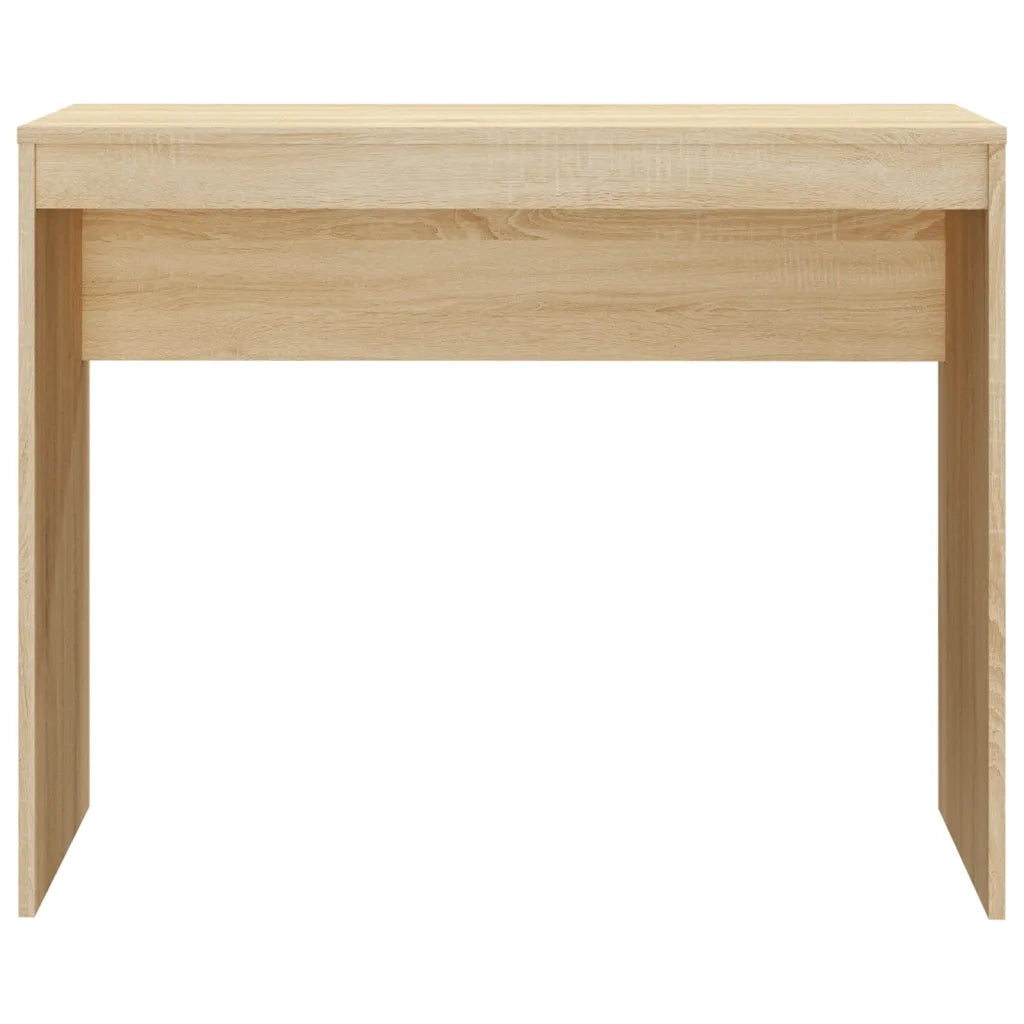 Scrivania-Scrivanie per ufficio e studio-Scrittoio Rovere Sonoma 90x40x72 cm in Legno Multistrato