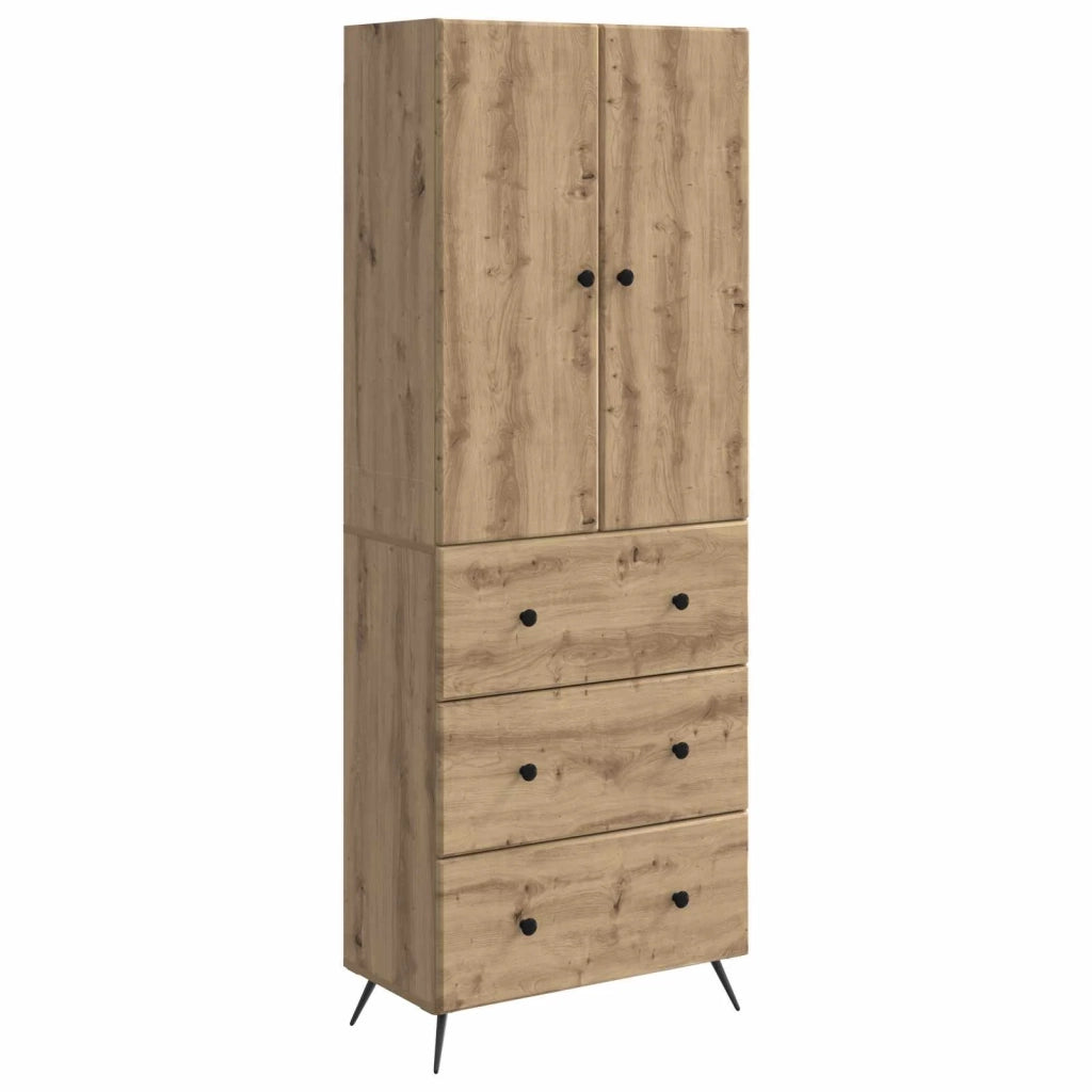 Set di armadi 2 pcs Rovere Artigianale 66 x 34,5 x 90 cm 3416888