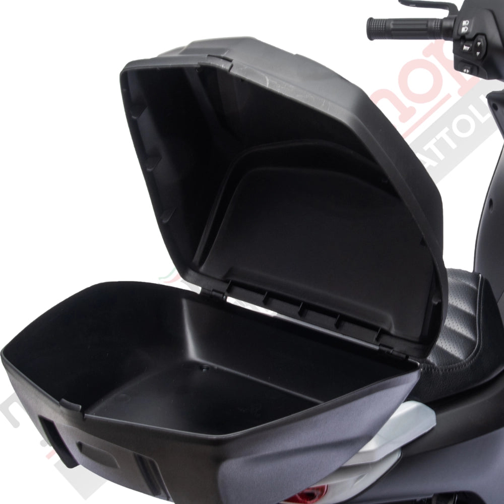 Moto Elettrica per Bambini Honda SH125 Verniciato 12V con Licenza Ufficiale -Nero Opaco