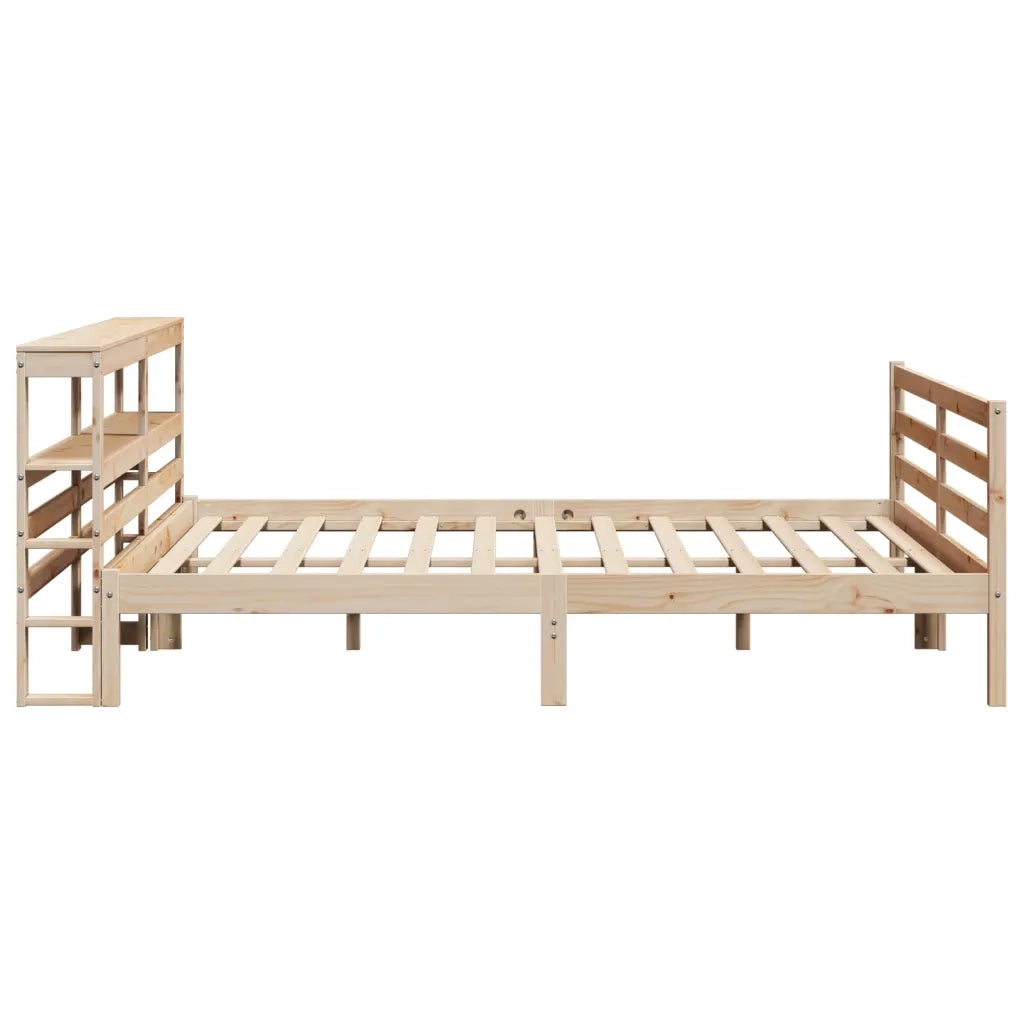 Letto senza Materasso 180x200 cm in Legno Massello di Pino