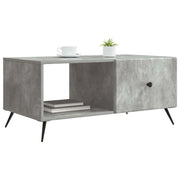 Tavolino da salotto | Tavolino da caff¨¨ | Tavolino da Soggiorno Grigio Cemento 90 x 50 x 40 cm