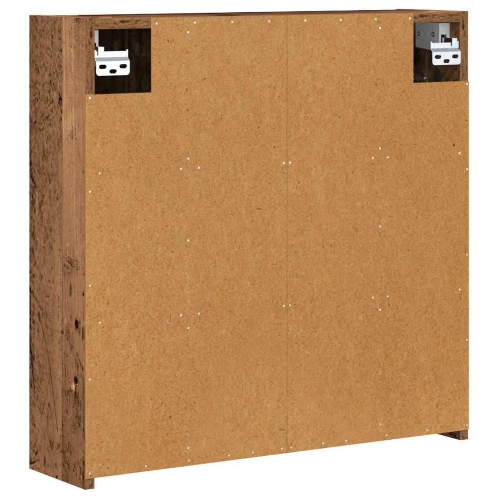 Mobiletto per specchio da bagno Legno vecchio