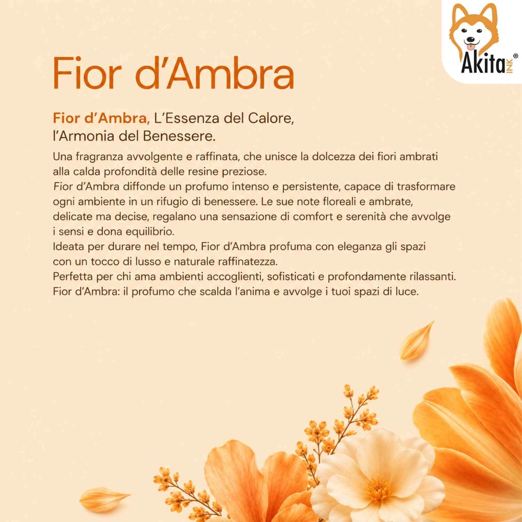 Akitaink 6 Sacchetti Profumati Fior d Ambra Armadi