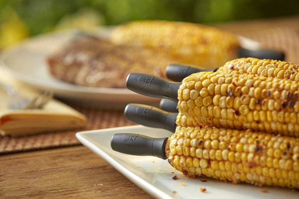 Weber 6489 spedini per pannocchie corn holder set kit accessorio per barbecue