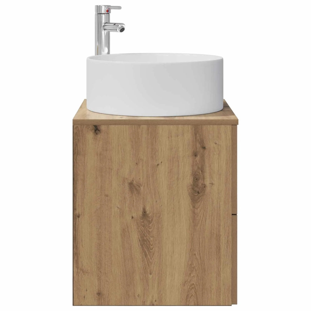 Mobile Lavabo da Parete Rovere Artigianale 890325