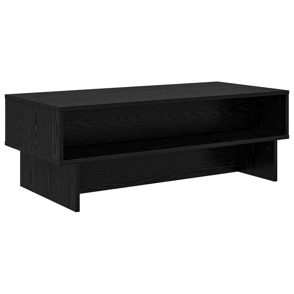 Tavolino da salotto Rovere Nero 100 x 46 x 35 cm 8000237