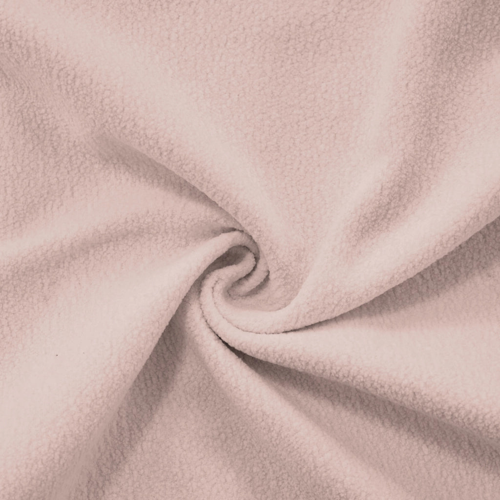 Divano Modulare Ad Angolo a Forma di U in Chenille Rosa con Pouf