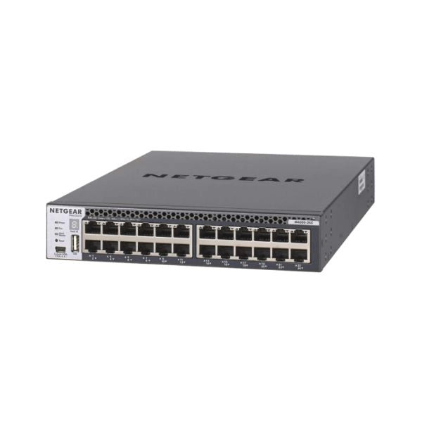 Netgear m4300-24x gestito l3 10g ethernet (100/1000/10000) 1u nero - 122120