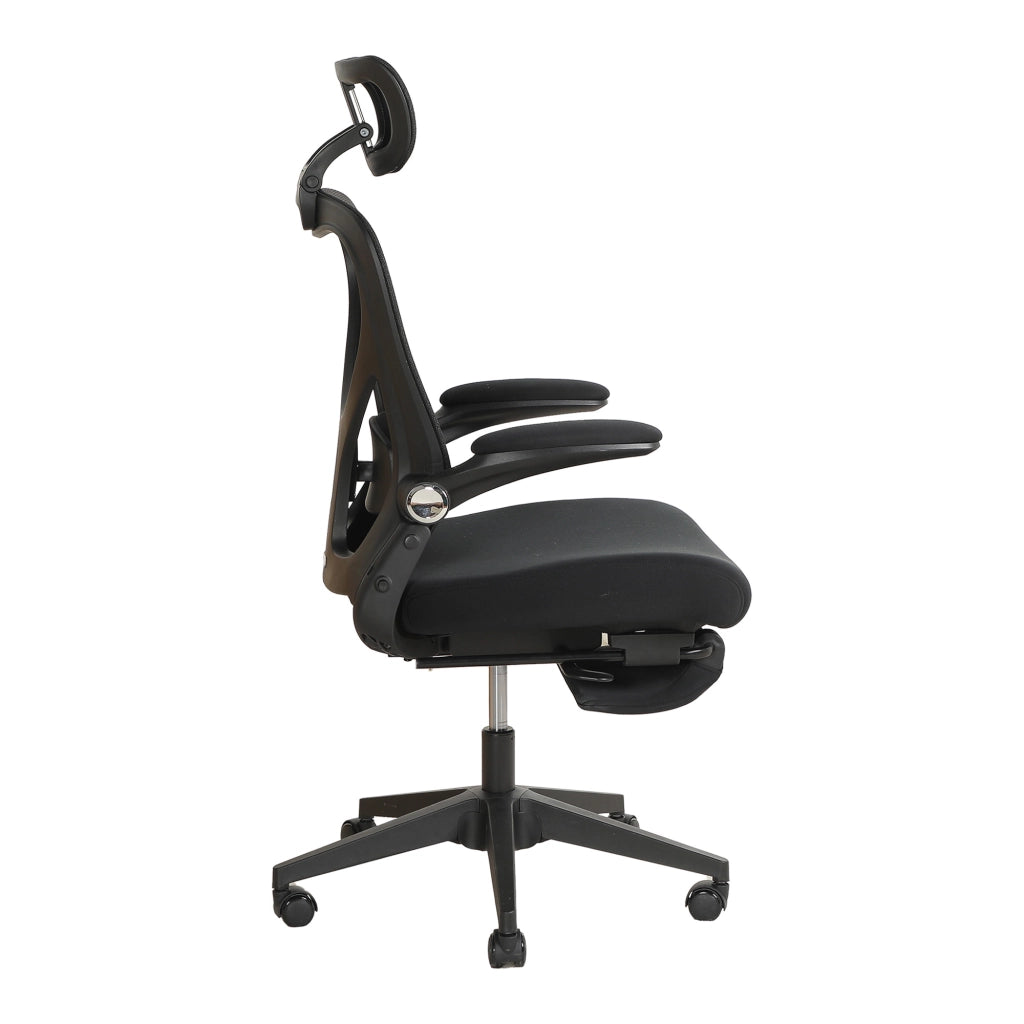 Sedia da ufficio ergonomica reclinabile ¨C Minimal ¨C nero