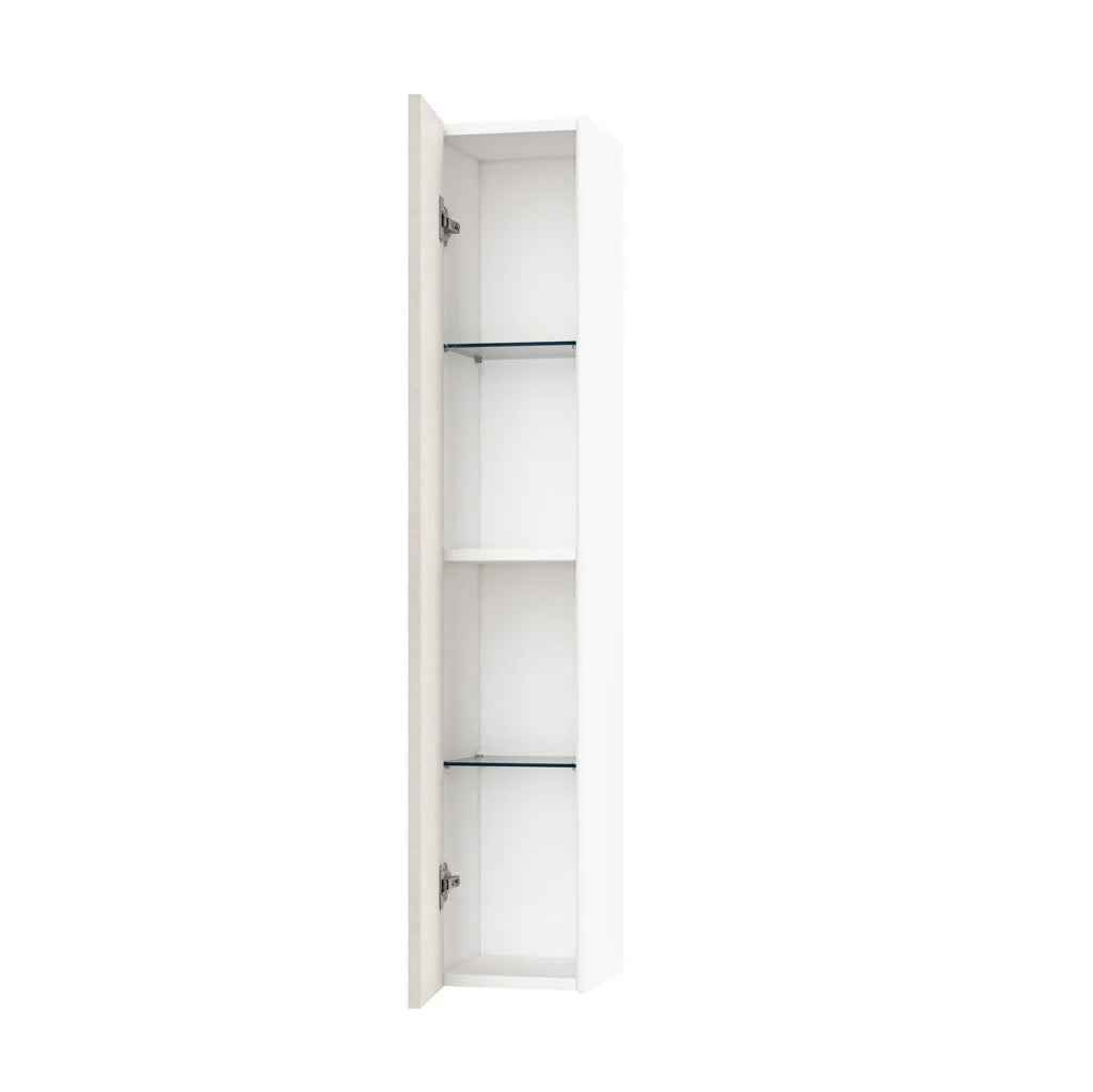 Colonna bagno L.25 P.27 H.130 cm IGEA colore avana pietra