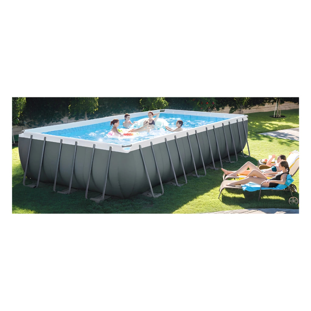 INTEX Piscina Rettangolare Ultra XTR Frame 732x366x132