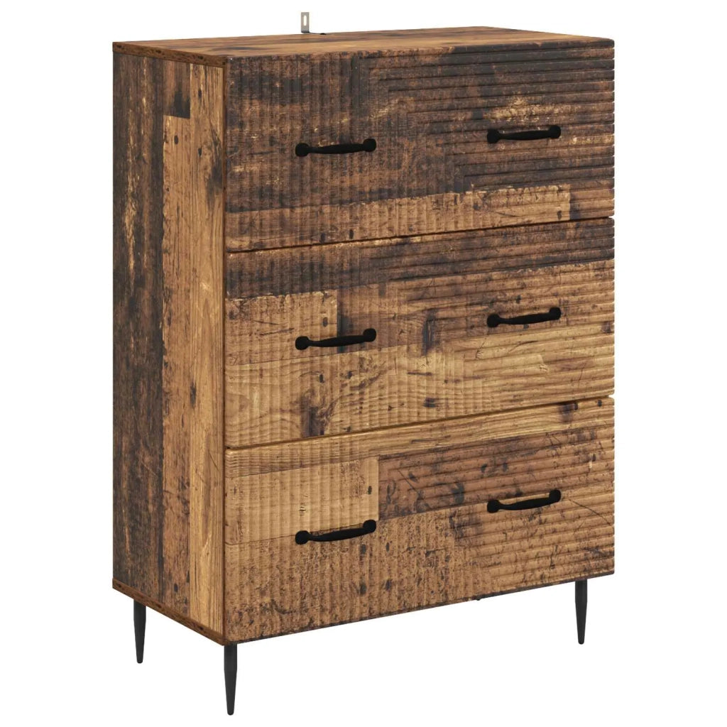 Mobile con Cassetti Legno antico 66 x 34,5 x 89,5 cm