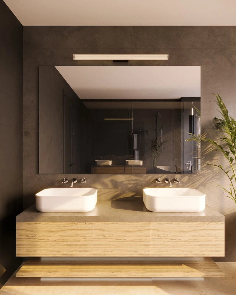 Applique lineare 91cm oro FAYETTE LED 18W Maxlight W0368