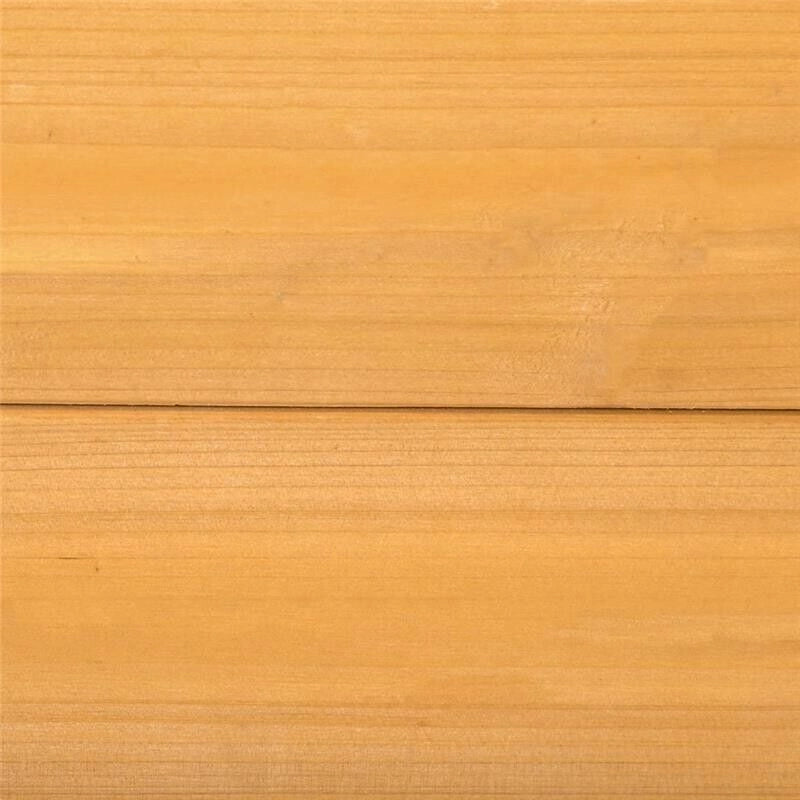 SABBIERA PER BAMBINI IN LEGNO DI ABETE CON DESIGN SENZA FONDO 109X109X20CM
