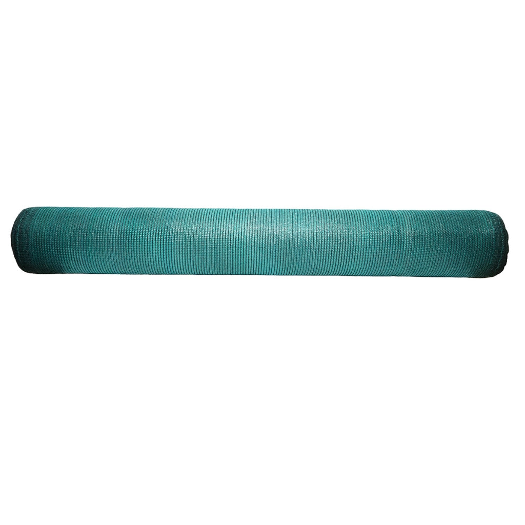 Rete ombreggiante 85% larghezza 1.5M e lunghezza 100M verde in polietilene con protezione UV.