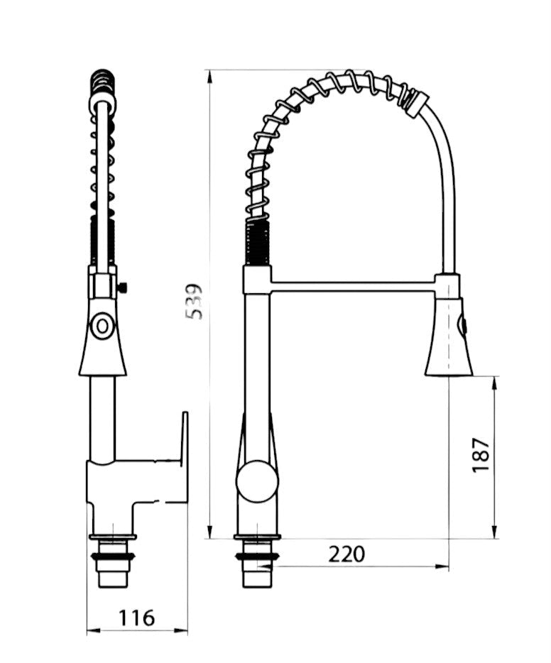 Miscelatore cucina professionale per ristorazione
