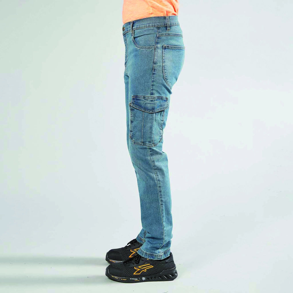U-Power PANTALONE JEANS JAM Col. Light jeans Mis. XXL