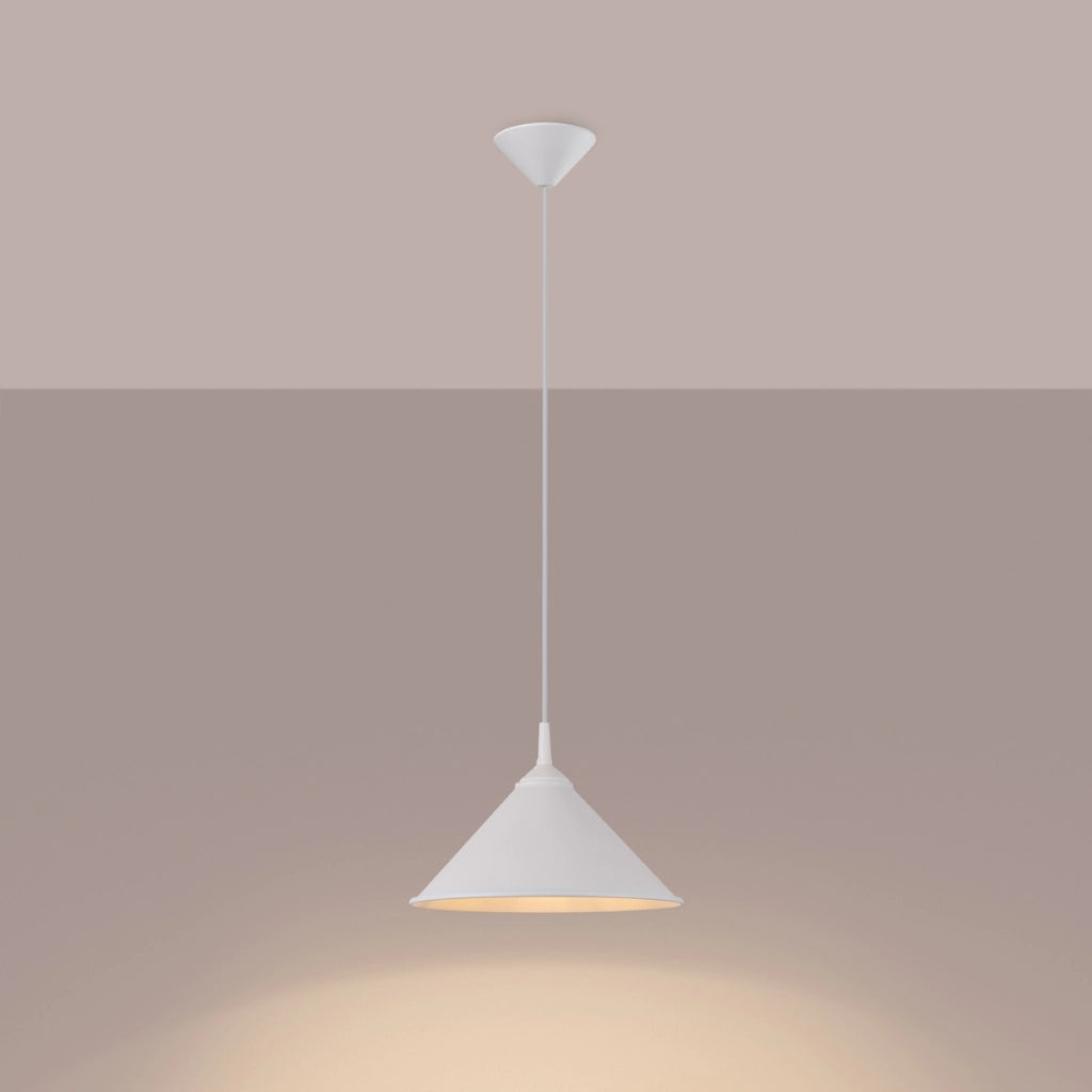 Lampada a sospensione ZUMA bianco