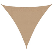 Vela Parasole | Telo Ombra | Vela da ombra 160 g/m2 Grigio Talpa 3x3x3 m in HDPE