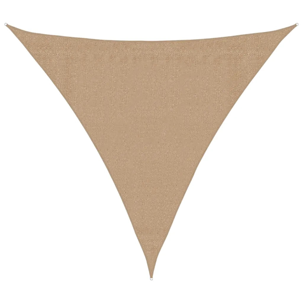 Vela Parasole | Telo Ombra | Vela da ombra 160 g/m2 Grigio Talpa 3x3x3 m in HDPE