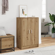 Scarpiera Rovere Artigianale 60x35x92 cm in Legno Multistrato