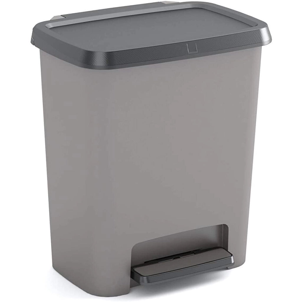 Keter PATTUMIERA A PEDALE COMPATTA 25LT 38X28XH43CM GRIG