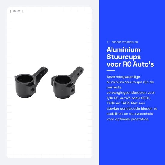 Accessori per auto RC di alta qualità - Allocazione per 1/10 auto RC - Duraturo - Prestazioni stabili - Lavorazione precisa - Componenti per auto RC