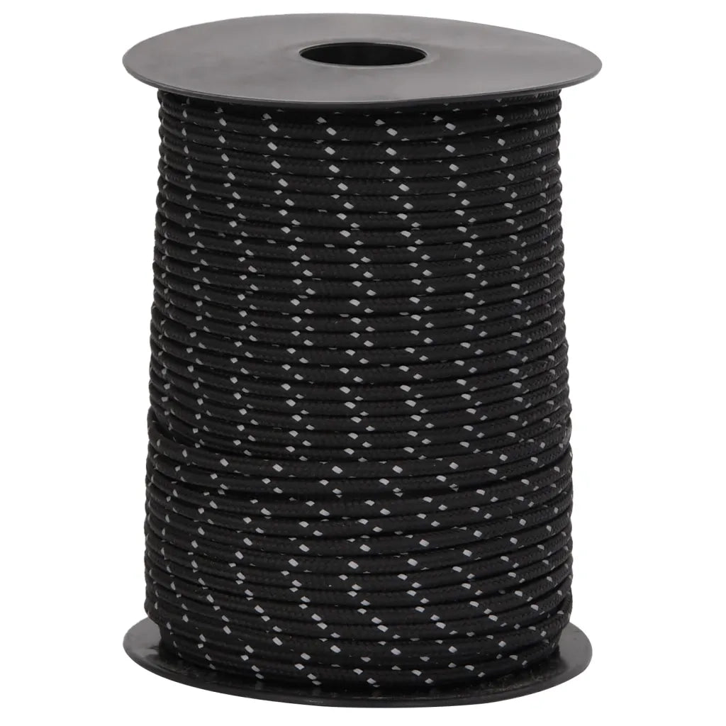 Corda Tenda con Strisce Riflettenti e Chiavi 50 m 3 mm