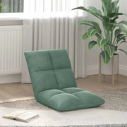 Sedia da Pavimento Verde Mare 50 x 61 x 57 cm Velluto 42028158