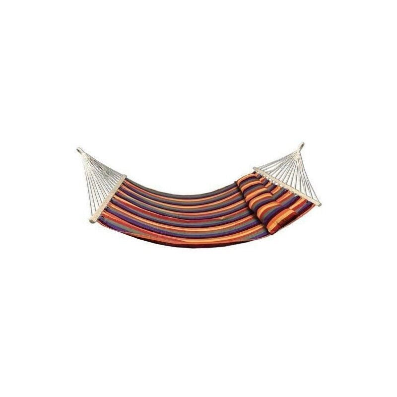 AMACA YOU AND ME POCHO IN COTONE 200 X 150 CM CON CORDE E CUSCINI IN DOTAZIONE