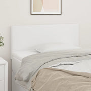Testiera-Testata-Testiera Decorativa Bianco 100x5x78/88 cm in Similpelle 639796