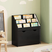 Libreria per Bambini Nero 60 x 29,5 x 69 cm Legno multistrato 892390