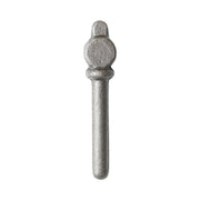 Chiodo per cerniera per rimorchio auto saldabile 110x20x12mm