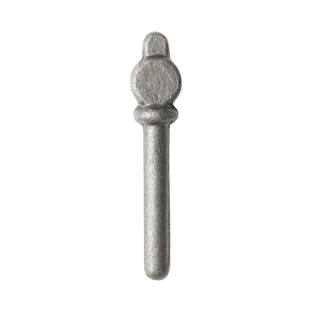 Chiodo per cerniera per rimorchio auto saldabile 110x20x12mm