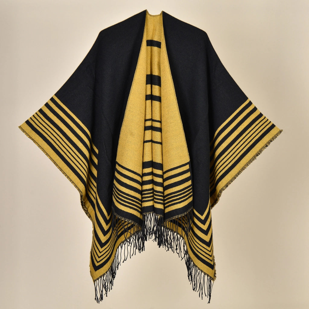 Sciarpa da donna, ideale per viaggi, campeggio, servizi fotografici, cardigan caldo, cappa, mantello