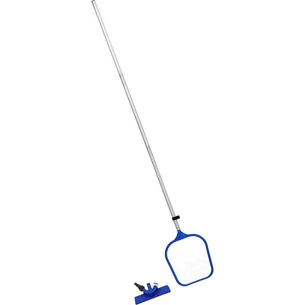 Trade Shop - Kit Pulizia Standard 203cm Per Manutenzione Piscine Fino A Diametro 366 Cm 58013 -