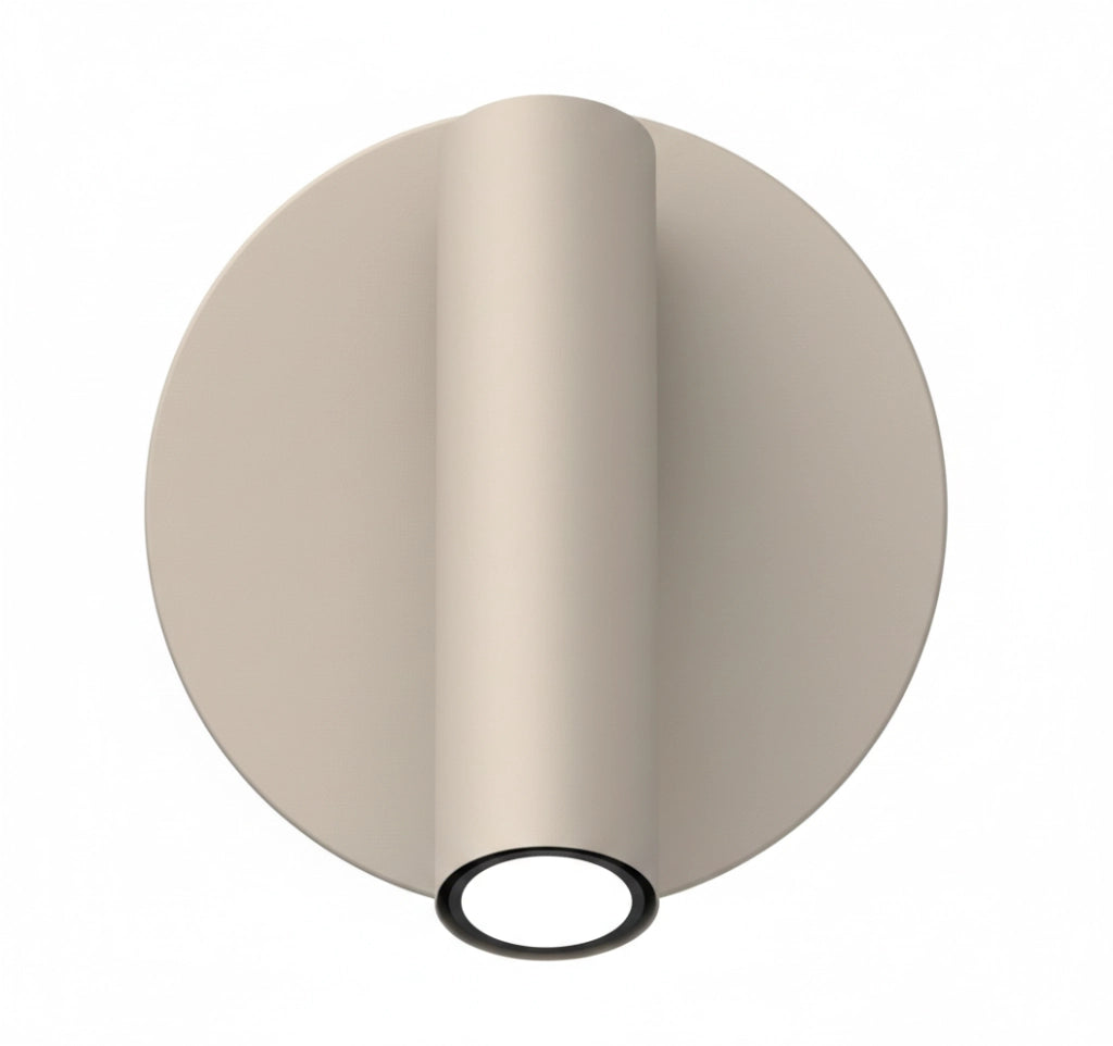 Applique tubo lettura beige oro Axion GU10 Luminex