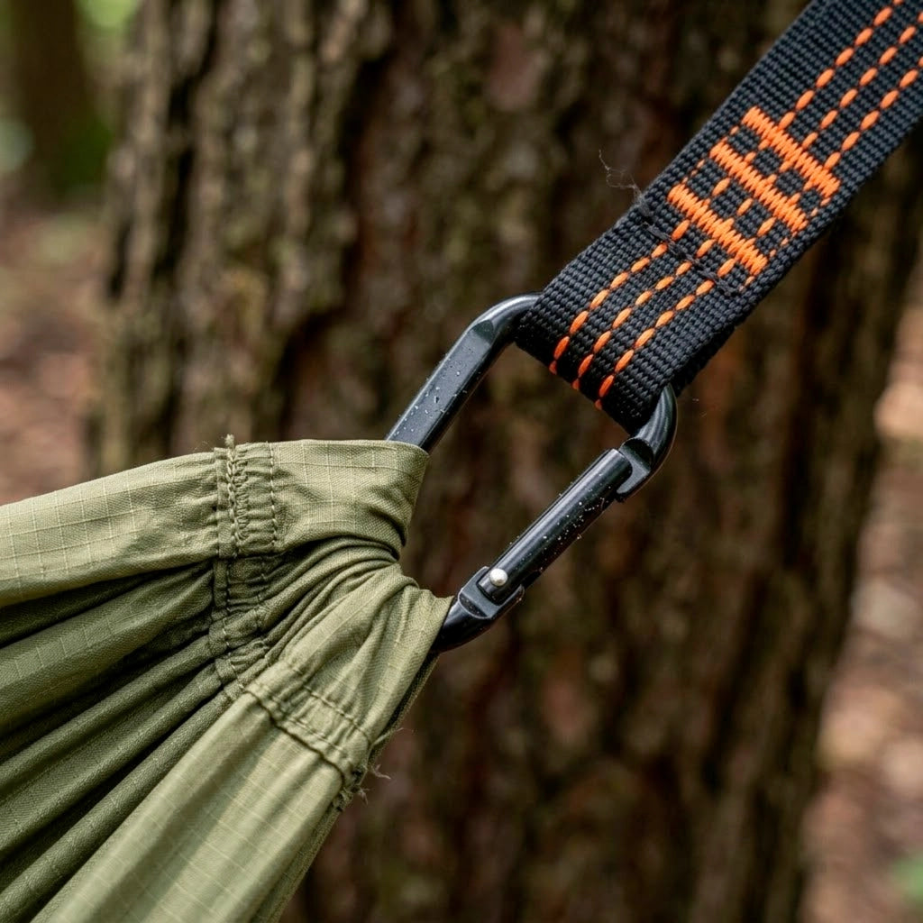 Amaca Da Campeggio 3 In 1 Con Zanzariera Integrata In Nylon 210T Portatile Per Trekking Escursioni Spiaggia Outdoor Supporto 300 Kg 270 X 140 Cm Verde Militare
