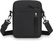 Borsa da Spalla per Uomo, Borsa da Spalla per Telefono cellulare, Borsa da Messaggero per Lavoro e Viaggio, Ideale per l'Uso quotidiano