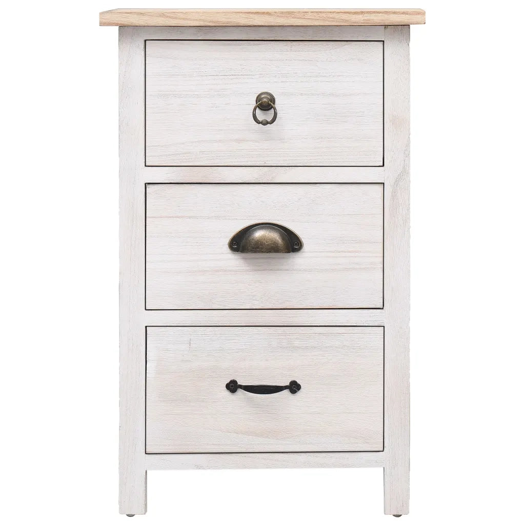 Mobiletto 35x25x57 cm in Legno di Paulownia CFW6684627