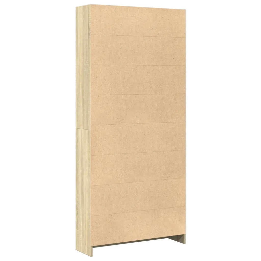 Libreria Rovere Sonoma 80x24x176 cm Legno ingegnerizzato 857855