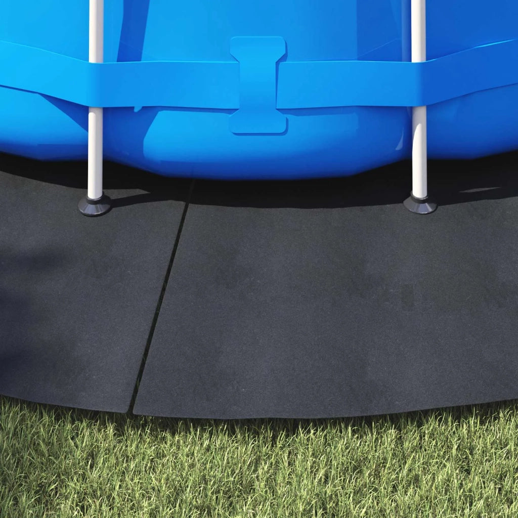 Telo per Fondo Piscina Nero ? 458 cm Tessuto Non Tessuto CFW8958640