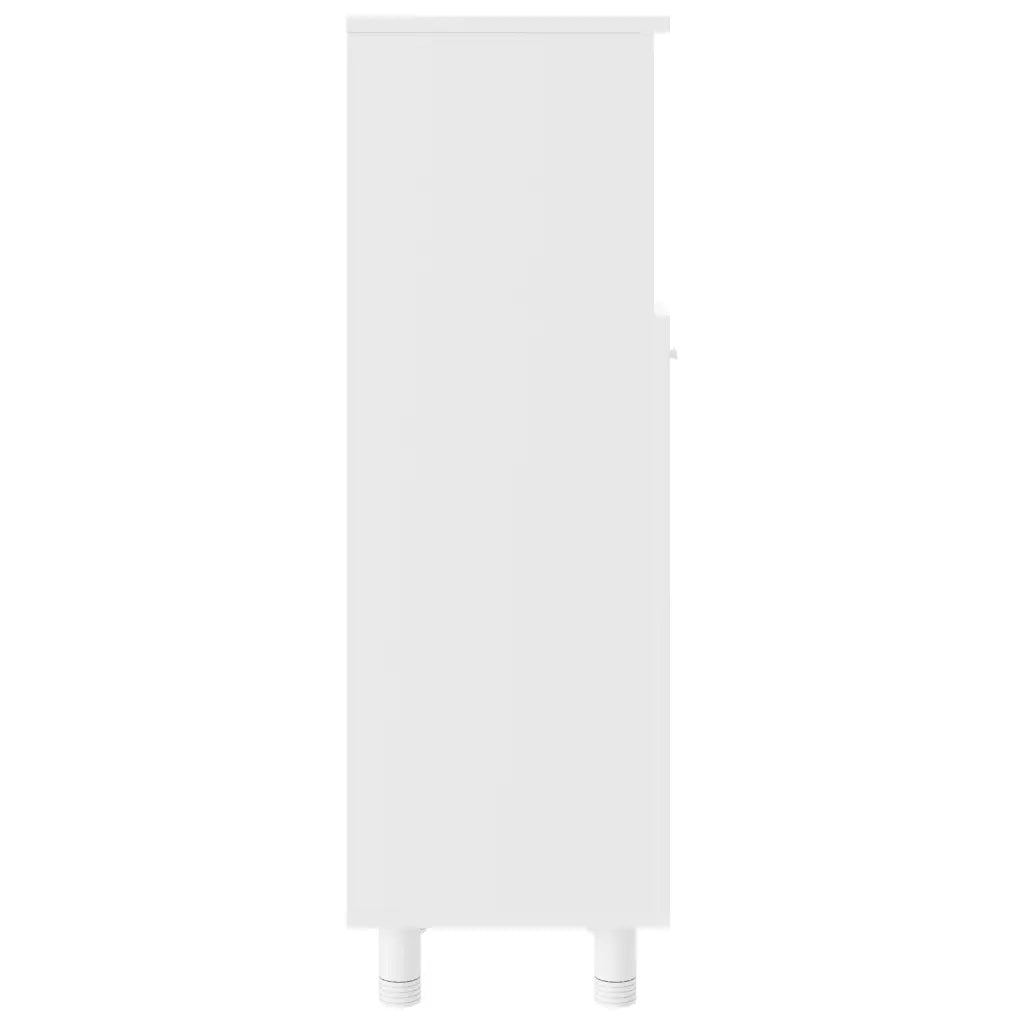 Armadio da Bagno Bianco 30x30x95 cm in Legno Multistrato cod mxl 7109