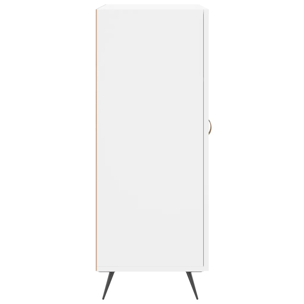 Credenza Bianca 69,5x34x90 cm in Legno Multistrato