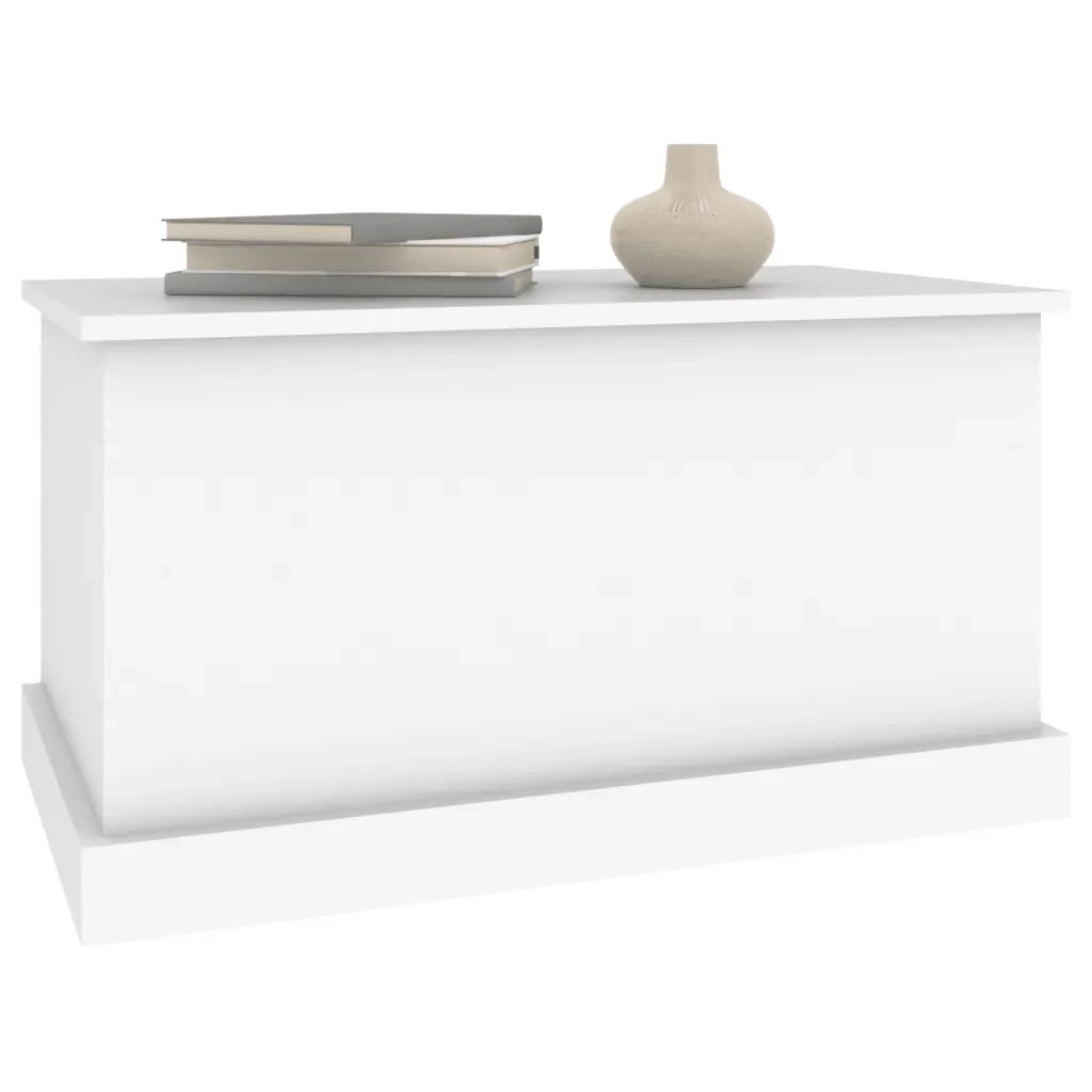 Scatola portaoggetti bianca 70x40x38 cm in legno ingegnerizzato CFW5211150