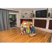 Trade Shop - Tenda Casetta Ripiegabile Gioco Per Bambini 102x76x114 Cm Da Giardino Casa 52007 -