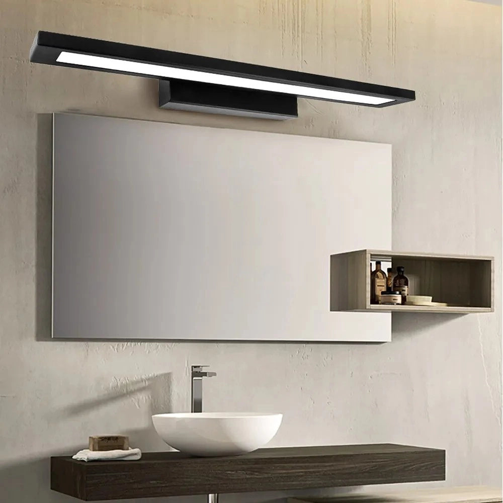 Lampada Da Muro Da Bagno Led Sopra Specchio 60cm APP840-1W Flat Black