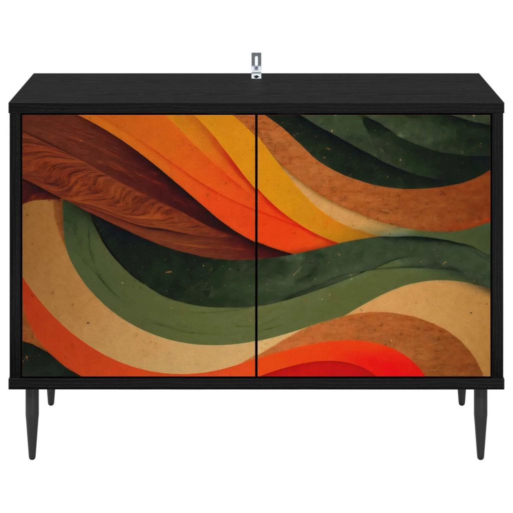 Mobile TV BONN 69 x 33 x 50,5 cm Rovere Nero 8007021
